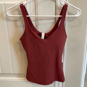 Lululemon mulled wine align tank